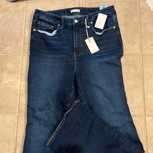 Good American always fit flare jeans never worn